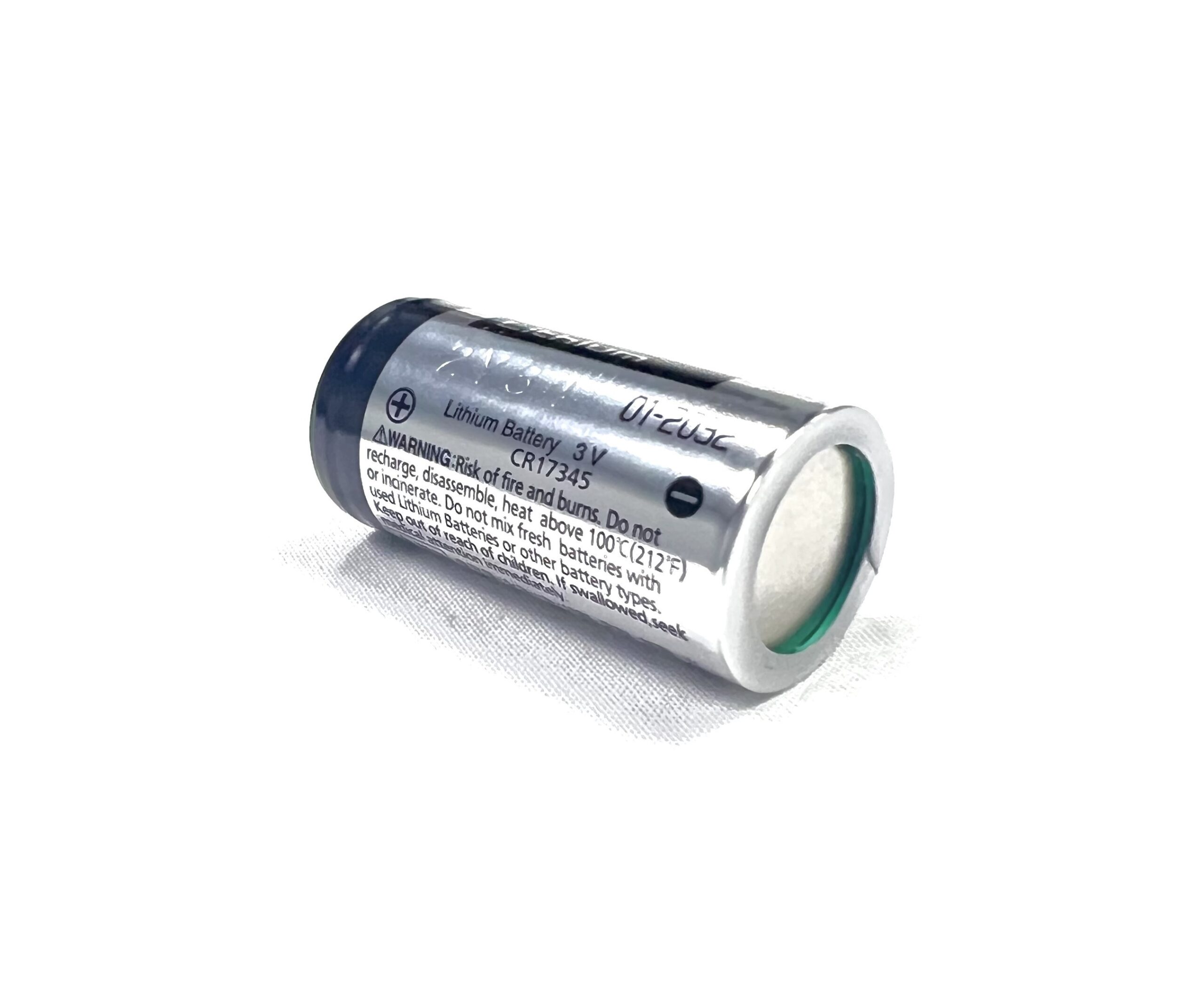 Panasonic Industrial CR123A 1550mAh 3V Lithium Primary (LiMNO2) Battery ELCR123A-VP - Image 2