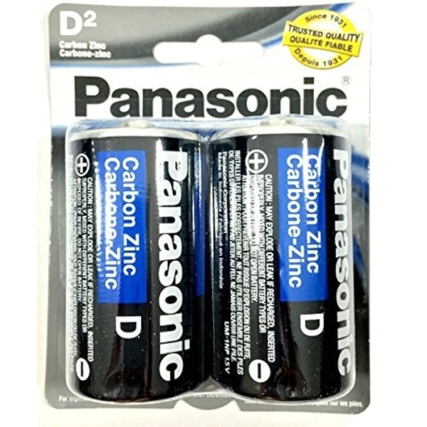 Panasonic D Heavy Duty 2-pack